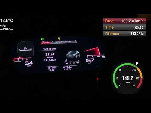 2021 New Audi A3 1.5 35 TFSI RSA Motorsports Stage1 Tune | 100 - 200 kmh | 2 people on Board |