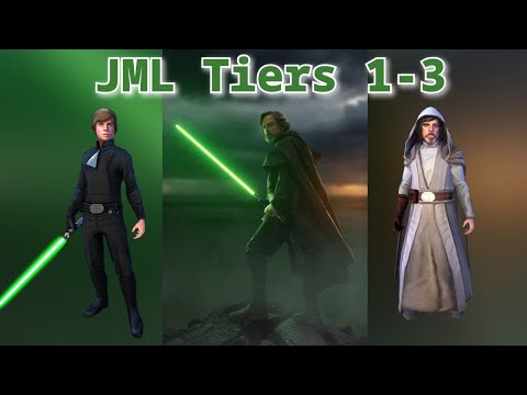 Jedi Master Luke Tiers 1-3 And Unlock!