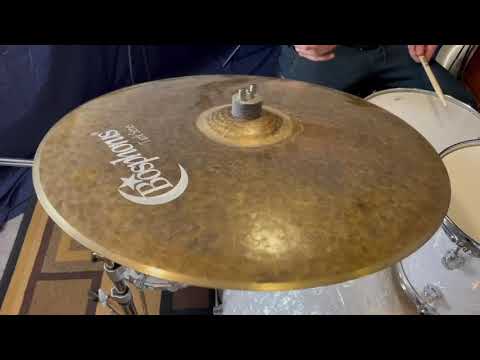 Bosphorus 22" Medium Thin Turk Ride - 2518g