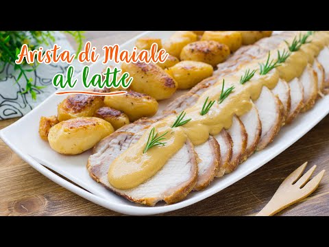 Arista di Maiale al Latte - Ricetta Arrosto di Maiale Brasato al Latte - 55Winston55