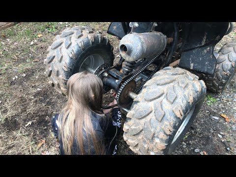 The biggest problem with all Chinese ATV’s  Tao Tao, Apollo, Pantora