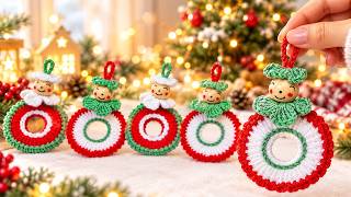 🎄✨️Easy Crochet Christmas Ornament 🎅 || Quick DIY Christmas Decoration