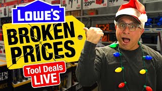 LOWE’S TOOL DEALS ARE BROKEN - Best Black Friday Weekend Prices I’ve EVER Seen!