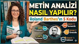 Miniaturka - Metin Analizi Nasıl Yapılır? Roland Barthes’ın 5 Kodu
