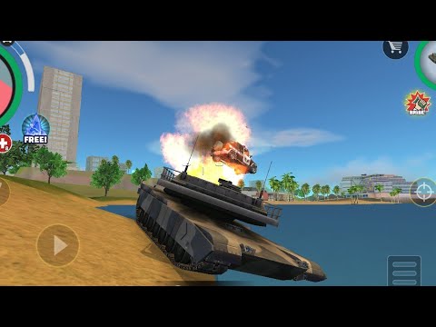 Rope Hero Vice Town Part 6 Complete Robot Car Driving #ropeherovicetown #viral #kidsgame