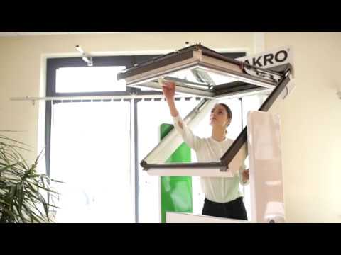 Vorstellung - Fakro  Dachfenster PPP Klapp-Schwingfenster von Perfekt-Bau