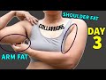 DAY 3 OF 6 LOSE ARMS FAT DEFINE COLLARBONE GET GIRLY SHOULDERS
