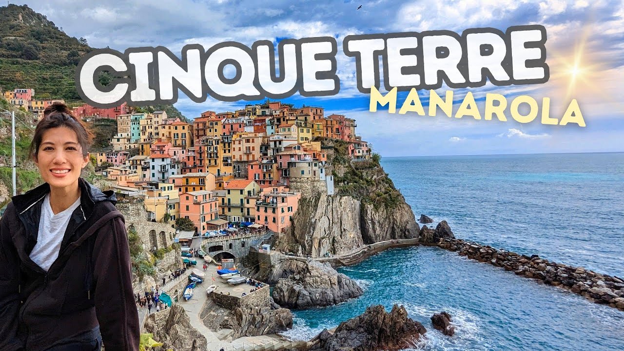 Join a duo as they explore colorful Manarola.