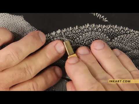 Linocut Print of a Landscape Including the St. Louis Skyline | Printmaking