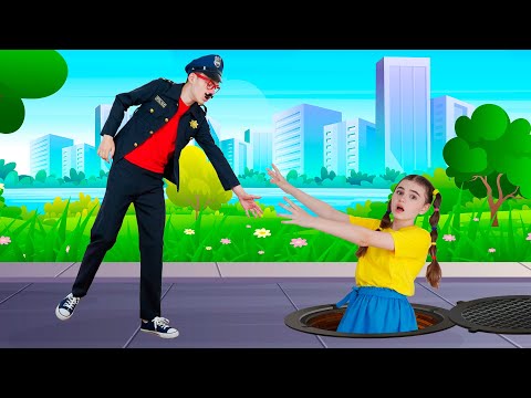 Manhole Cover - Safety Song | Kids Nursery Rhymes | Nick and Poli