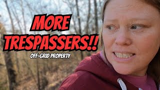 MORE Problems w/ our OFF GRID property #offgrid #newproperty #couplebuilds #backtobasics #earthship