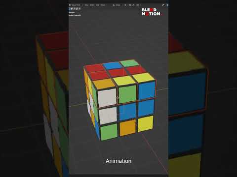 Rubiks Animation | Blender 3.4.1