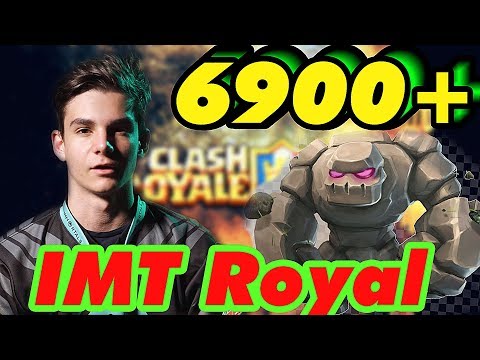 IMT Royal 6900+ LIVE Ladder Push | Best  Golem Player  ever !!!