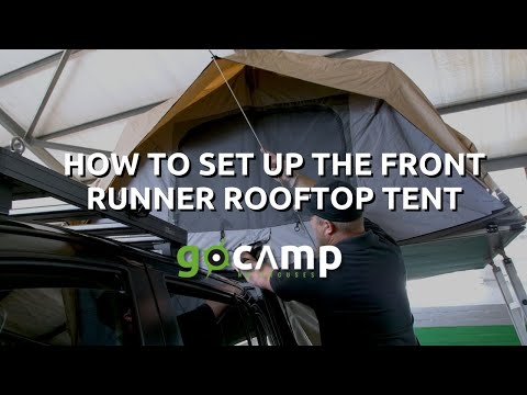 How to Set Up and Pack Up: The Front Runner 2-Sleeper Rooftop Tent