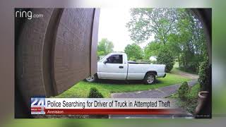 Police Searching for Driver of Truck in Attempted Theft in Anniston