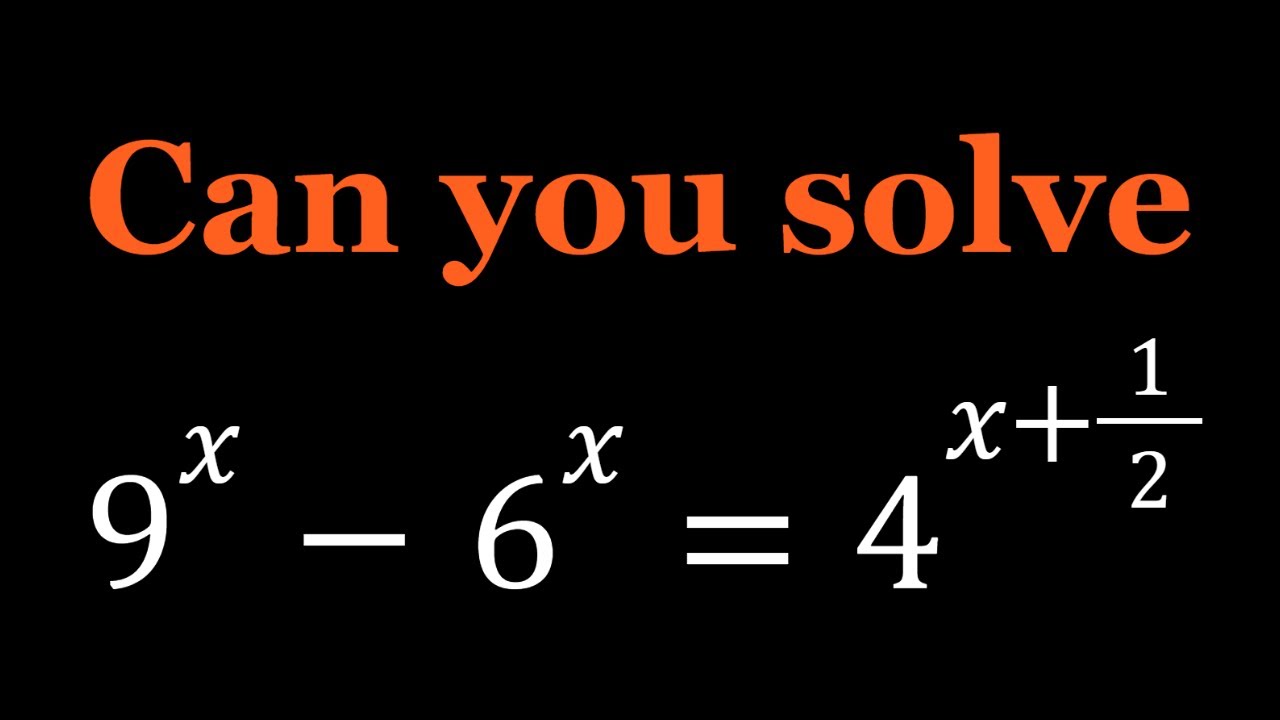 Solving A Nice Exponential Equation | Real and Complex