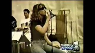 (RARE EXTENDED SNIPPET) Mariah Carey - Joy to the World Remix (live at St. John Rehearsals)