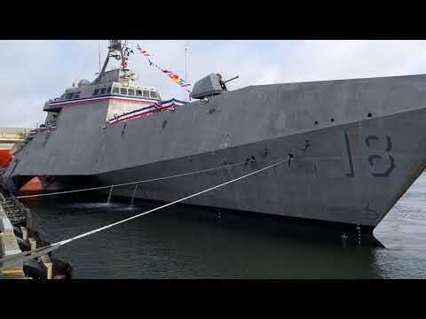 USS Charleston - In Harbor