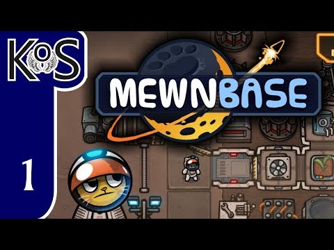 MewnBase Ep 1: SPACE CAT SURVIVING ON AN ALIEN WORLD! - First Look - (Early Access v0.39) Let's Play