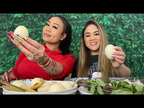 Balut mukbang with Anny