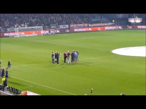 afscheid Haemhouts, Braber en Meul van de club en alle Willem II-supporters