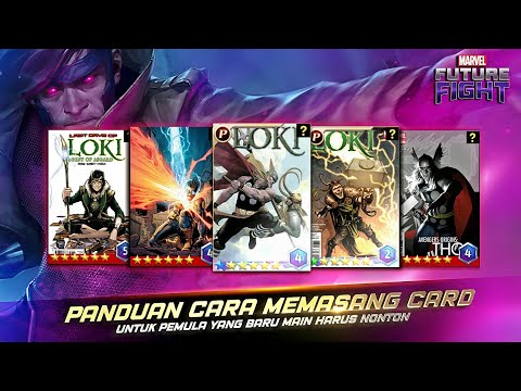 Panduan Cara Memasang Card Yang Benar Untuk Pemula - Marvel Future Fight Indonesia 🇮🇩