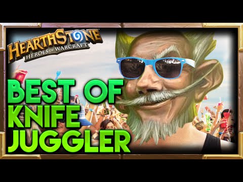 Knife Juggler Hearthstone Moments | Hearthstone Funny Lucky Best Plays Moments