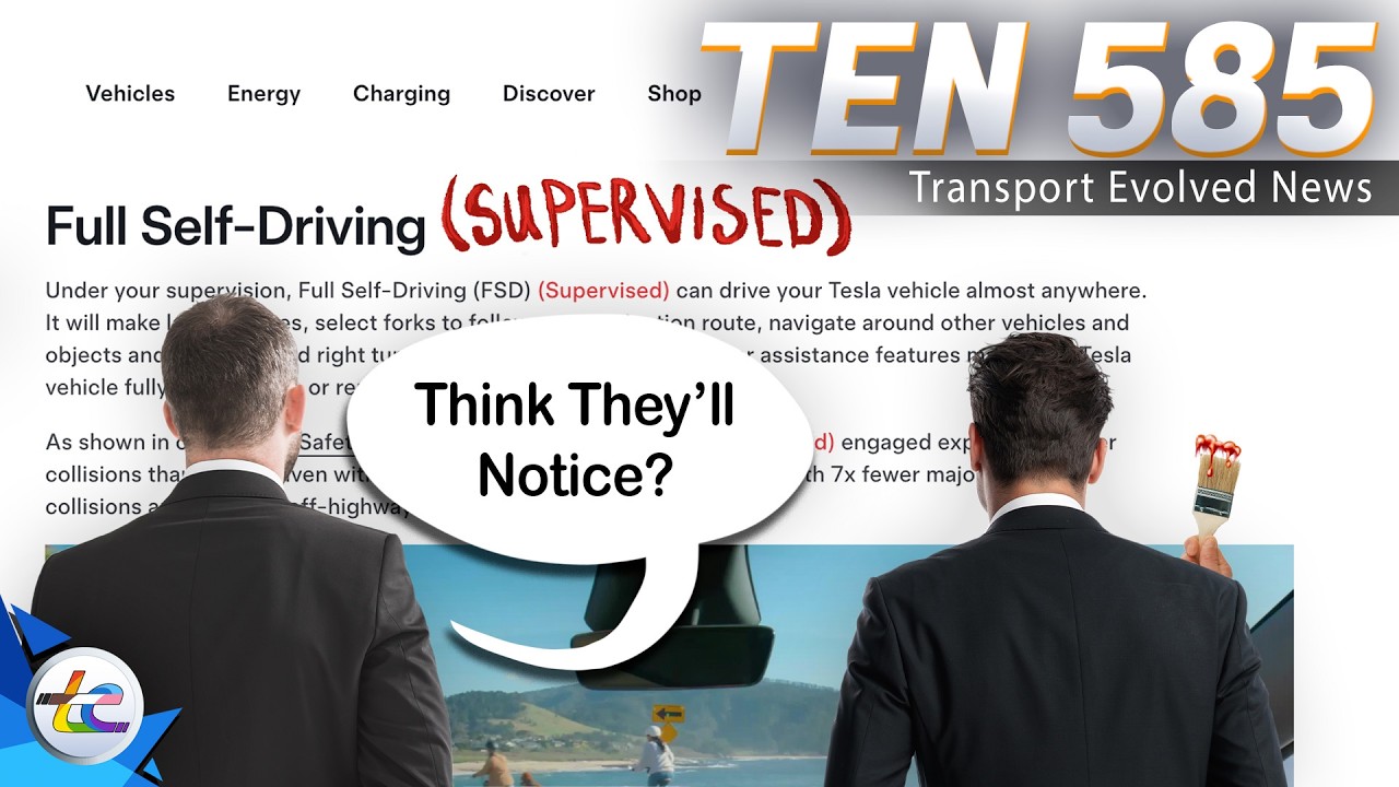TEN 585 | Tesla Tweaks FSD Contracts, VW Bans API Access, What's Pedaling?