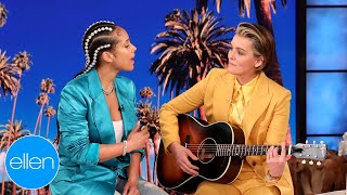 Alicia Keys &amp; Brandi Carlile Perform &#39;A Beautiful Noise&#39;