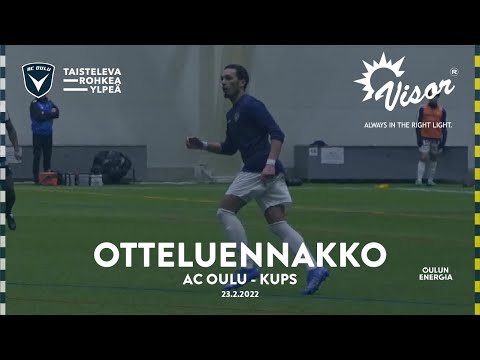 ACOTV: Visor otteluennakko AC Oulu - KuPS 23.2.2022 (Liigacup)