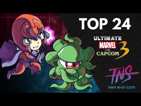 TNS UMVC3 #97 Tournament TOP 24 (Shuma-Gorath, Wesker, Haggar, Rocket Racoon, Magneto)