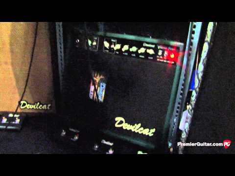 Summer NAMM '13 - Devilcat Amplifiers Jean and Terry Models & CMG Guitars Ashlee and Mark Demos
