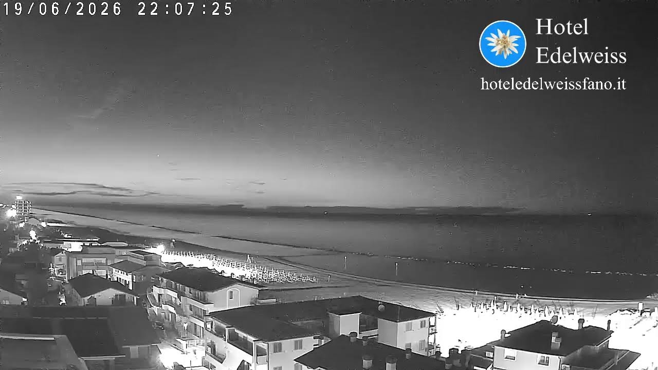 Live webcam view of Edelweiss Beachfront and Adriatic Sea View