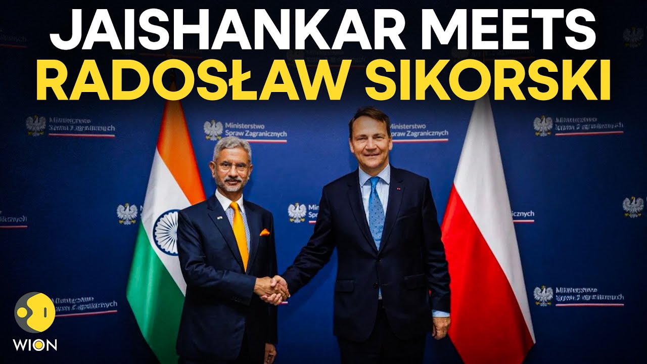 Jaishankar LIVE: EAM Jaishankar’s Opening Remarks After Meeting With Poland Dy PM Radosław Sikorski