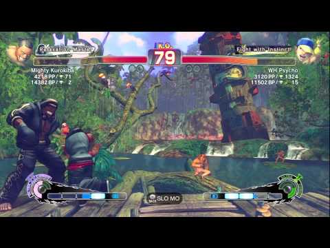 SSF4 AE Mighty Kurokiba (Dee Jay) VS. WH Psycho (Yun) Rank