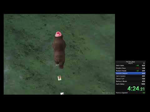 The Zoo Race Any% Speedrun World Record in 9:58.65