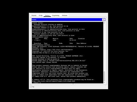17.5.9 packet tracer - interpret show command output
