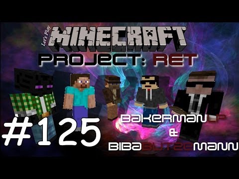 Minecraft Technik SMP - Projekt RET - S03E125 - Umbau Grinder auf p2p Tunnel Butze Edition [deutsch]