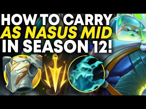 This is how to carry as Nasus in Season 12! Rank 1 Nasus | Carnarius | League of Legends