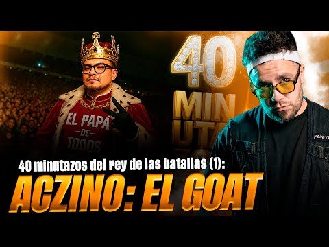ACZINO: EL MEJOR DE TODOS LOS TIEMPOS 👑 (40 MINUTAZOS DEL GOAT) 🐐 Reacción