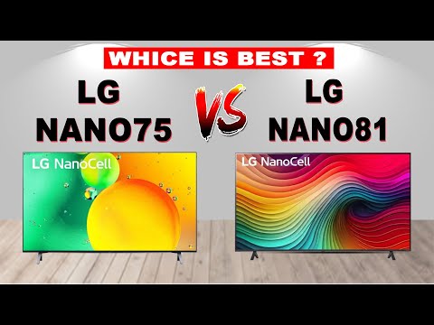 LG NANO75 vs LG NANO81 | 4K NanoCell TV Comparison 2025 | Picture, Gaming & Value