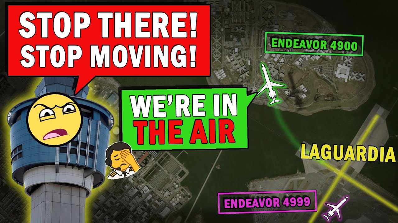 Busy LaGuardia Controller MIXED UP Planes | Critical or Funny?
