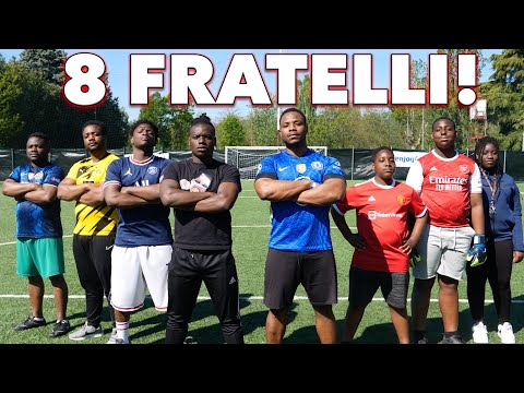 ⚽️ Sfido i mie 8 FRATELLI a Calcio