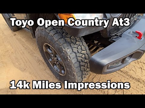 Toyo Open Country At3 Review 14k Miles