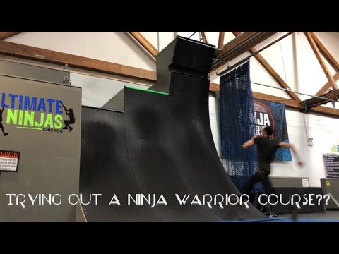 Trying Out Ultimate Ninjas Chicago! Ft. Ethan Swanson.