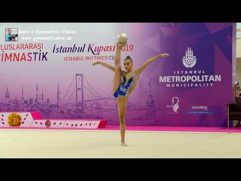 Yeliz Gunes (TUR) - Junior 2006  14 - Istanbul Ryhtmic Cup 2019