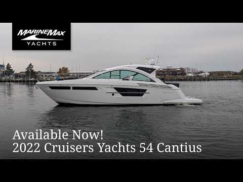 2022 Cruisers Yachts 54 Cantius EMILIA Video