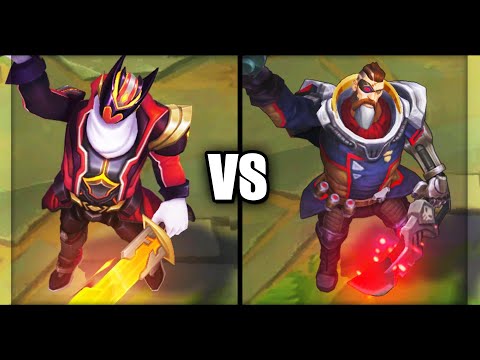 FPX Gangplank vs Dreadnova Gangplank Epic Skins Comparison (League of Legends)