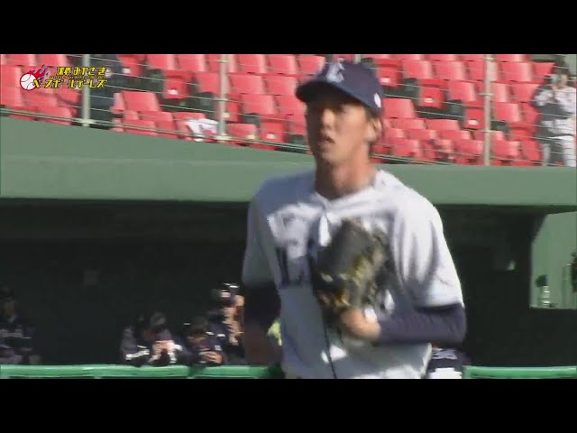【MBG】最後はストレート!!ライオンズ・黒田将矢 3者連続三振を奪う!! 2025年2月26日 埼玉西武ライオンズ 対 斗山ベアーズ