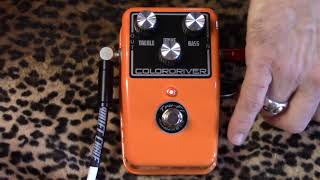 Video thumbnail for Tru-Fi COLORDRIVER vintage fuzz pedal of love demoed with SG & Mojotone BlackOut by gearmanndude